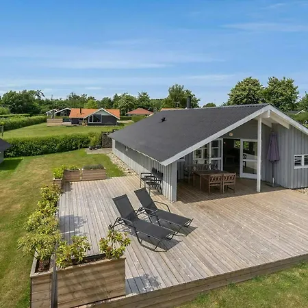 Bright House With Sea View And A Hot Tub On Als Holiday home