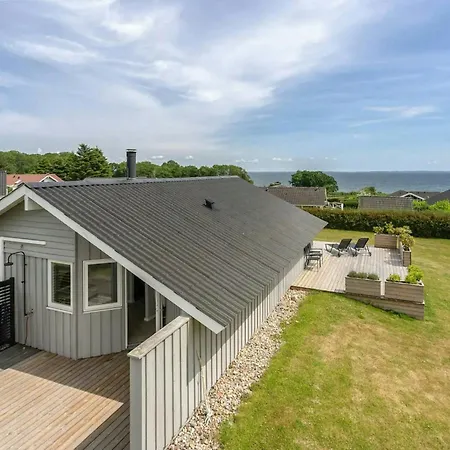 Bright House With Sea View And A Hot Tub On Als Holiday home Sarup